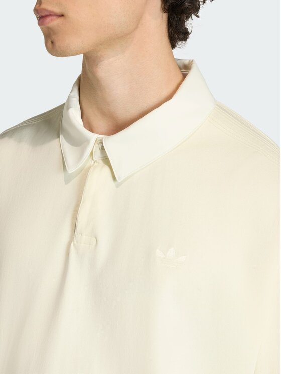 adidas adidas Polo 159054 Beżowy Loose Fit