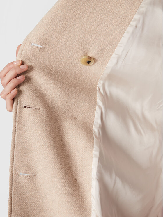 Ba&sh Ba&sh Cappotto di lana Monteau Tonio 1H22TONI Beige Oversize