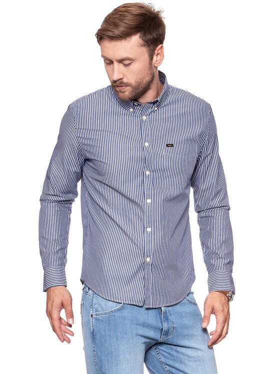 Lee Lee Camicia SLIM BUTTON DOWN Bianco Slim Fit