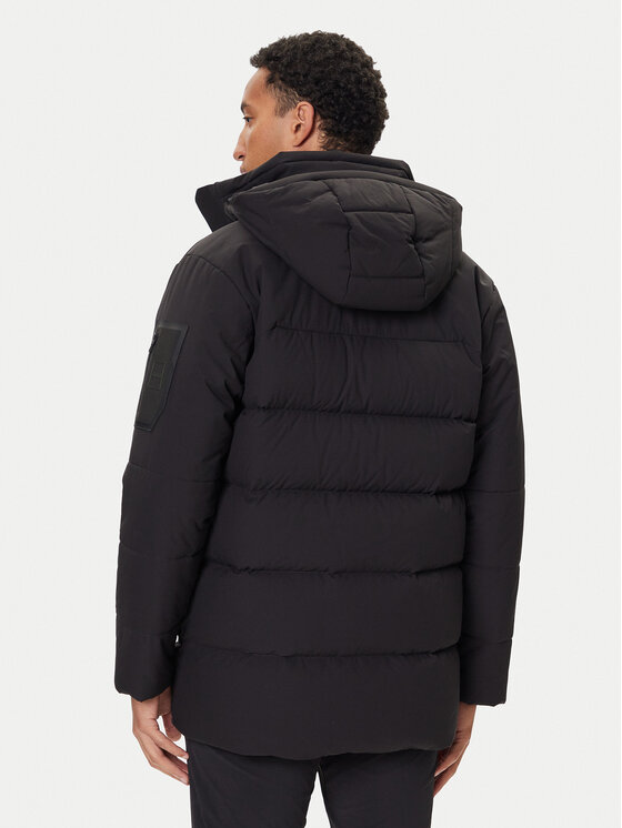 BOSS BOSS Dūnu jaka Block-X 50547262 Melns Regular Fit