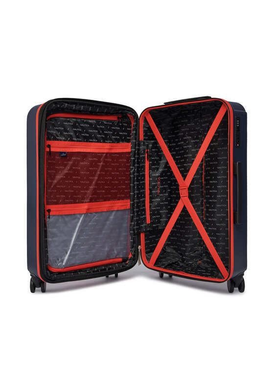 Nautica Nautica Среден куфар CWBEO-NTC-KS-003-07-M Тъмносин