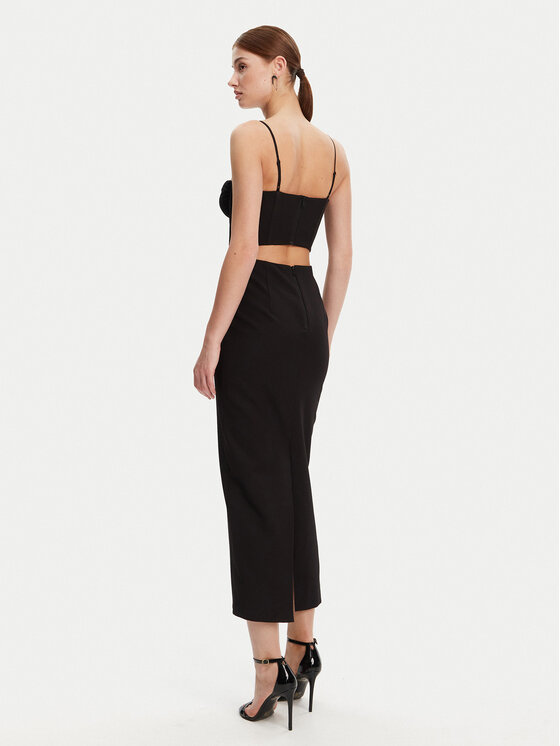 BARDOT BARDOT Rochie de seară 58535DB Negru Regular Fit