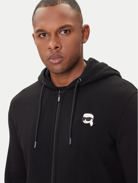 KARL LAGERFELD KARL LAGERFELD Суитшърт 705045 554910 Черен Regular Fit