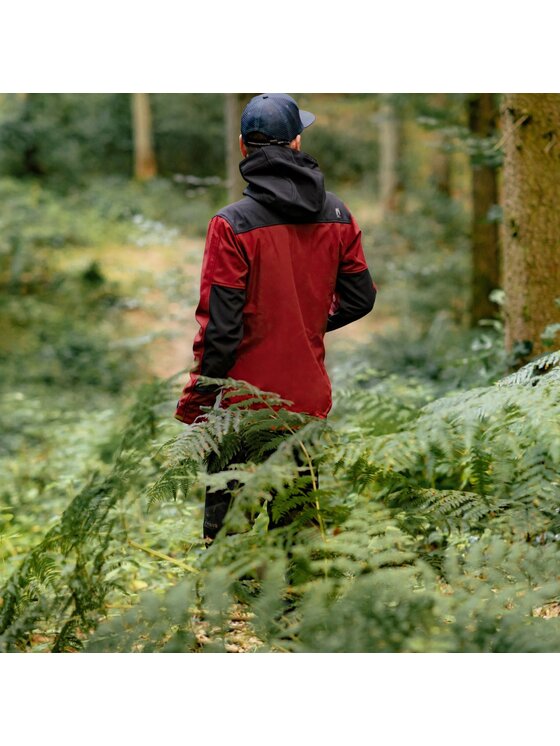 Alpinus Alpinus Kurtka softshell ASO Czerwony Active Fit