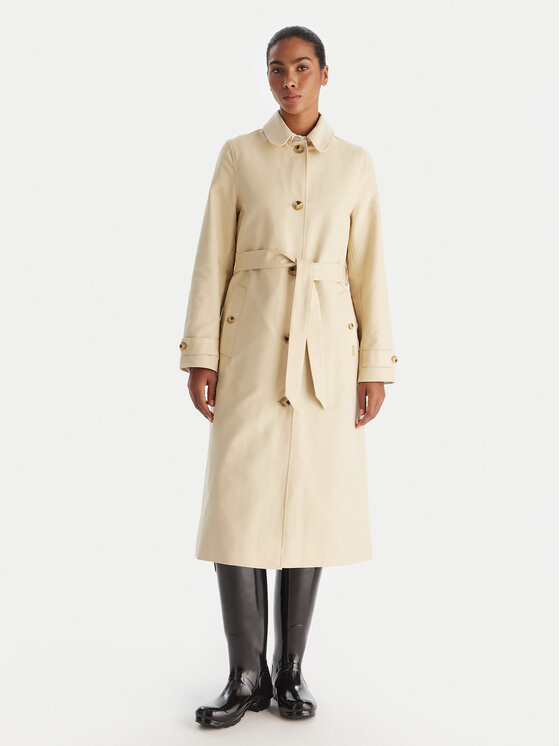 Hunter Hunter Tenchcoat Keltie HARW0014251 Beige Regular Fit
