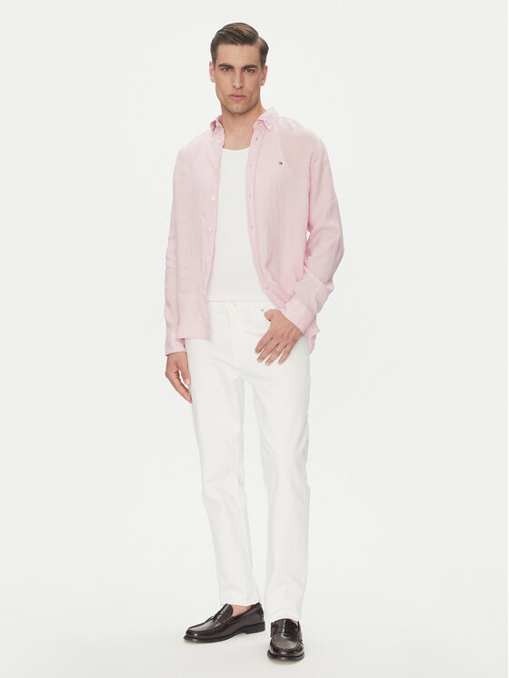 Tommy Hilfiger Tommy Hilfiger Hemd MW0MW34602 Rosa Regular Fit