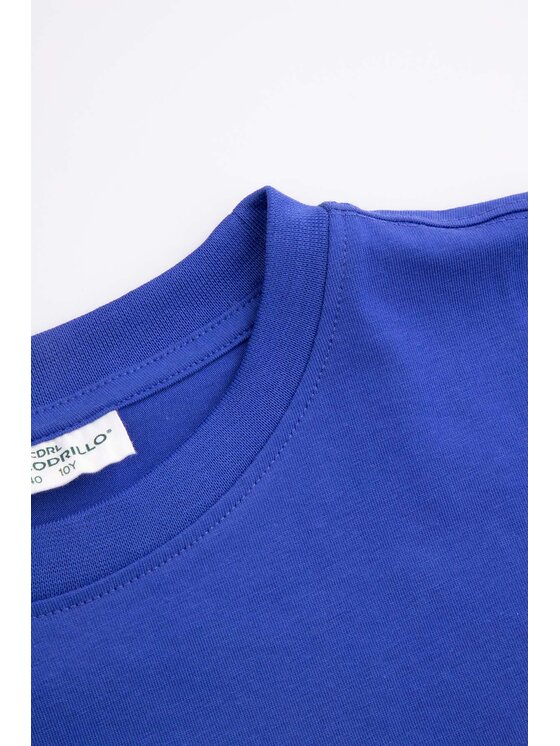 Coccodrillo Coccodrillo Tričko WC6143211LGD-014 Modrá Regular Fit
