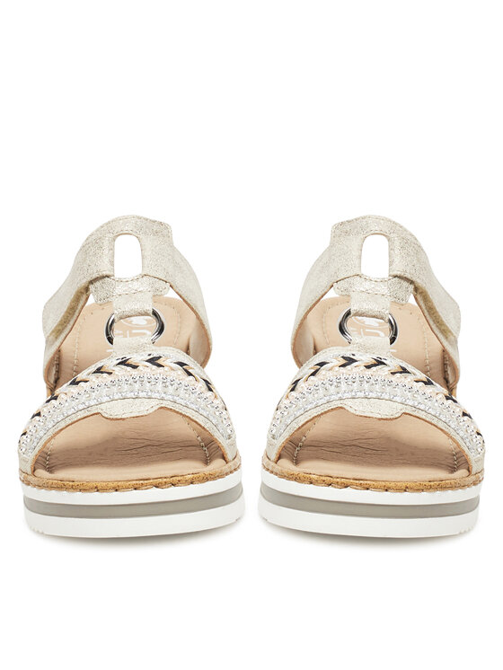 Rieker Rieker Natikače CEO-V02M6-60 Srebrna