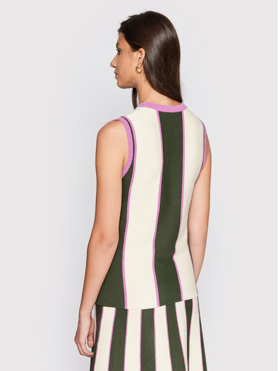 Victoria Victoria Beckham Victoria Victoria Beckham Μπλουζάκι 1322KTP003790A Έγχρωμο Regular Fit