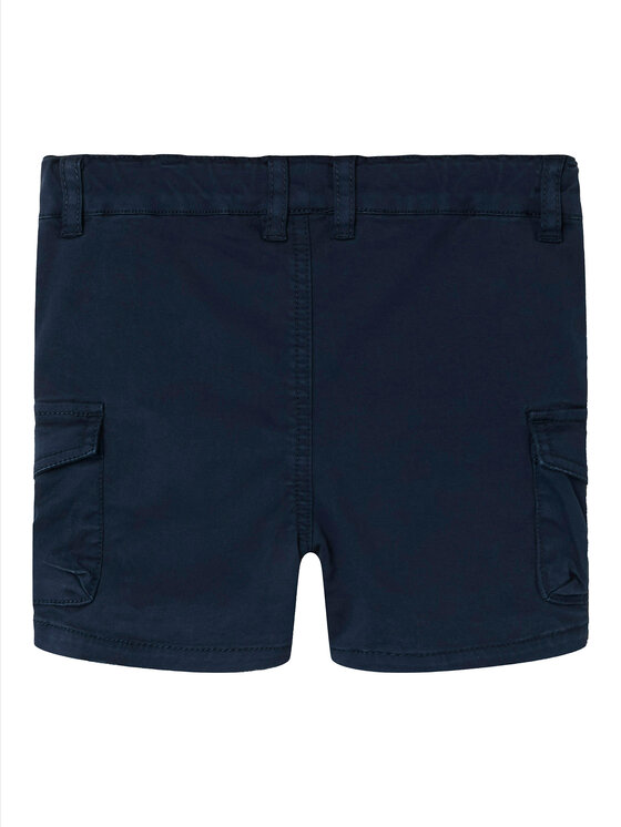 NAME IT NAME IT Szövet rövidnadrág Ben 13225803 Sötétkék Baggy Fit