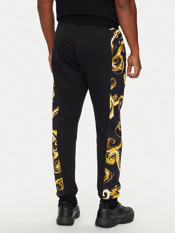 Versace Jeans Couture Versace Jeans Couture Sportinės kelnės 77GAA3C0 FS161 Juoda Regular Fit