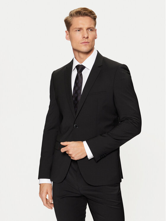 HUGO HUGO Krawat 50535299 Granatowy