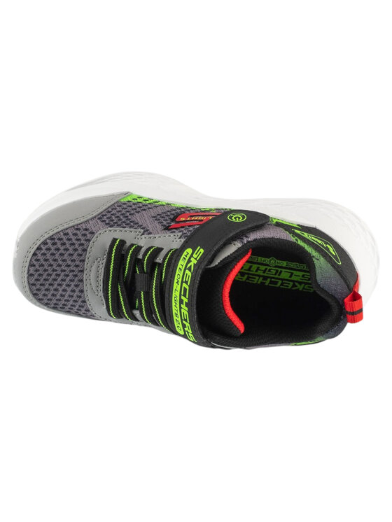 Skechers Skechers Sneakersy Meteor-Lights - Krendox Szary