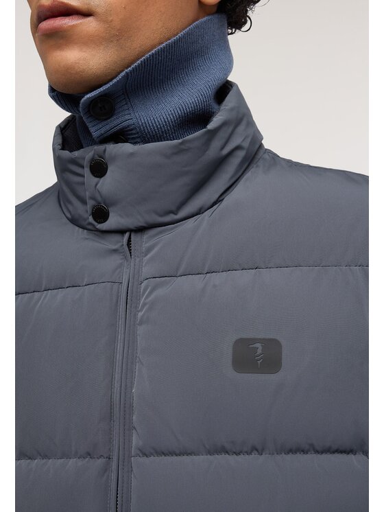 Trussardi Trussardi Kurtka puchowa F007M000012N027 Szary Over Fit