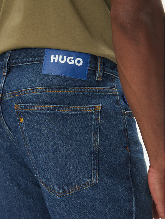 HUGO HUGO Blugi Ash 50541583 Bleumarin Regular Fit