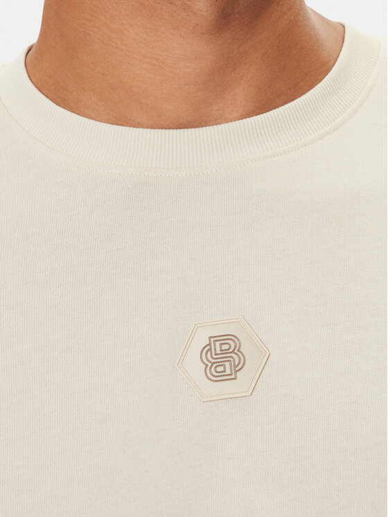BOSS BOSS Тишърт Future 50544316 Екрю Oversize