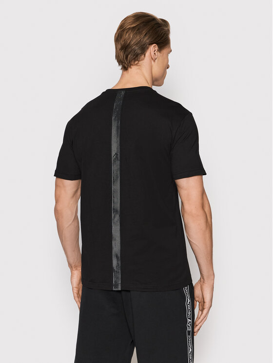 T-shirt 3LPT39 PJ02Z 1200 Nero Regular Fit