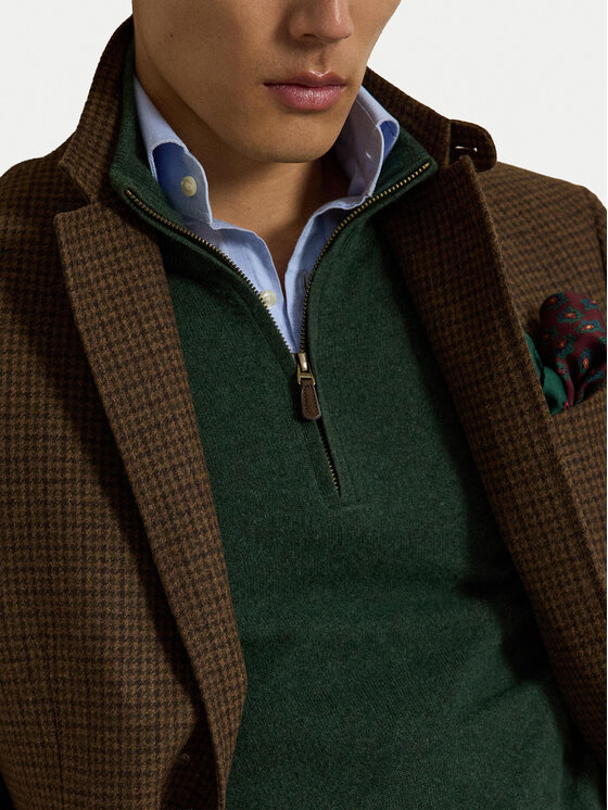 Polo Ralph Lauren Polo Ralph Lauren Sweter 710876756504 Zielony ciemny Regular Fit