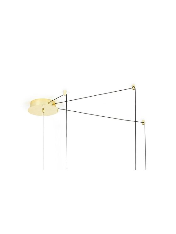 MIAhome MIAhome Lampa wisząca MIKADO S Złoty