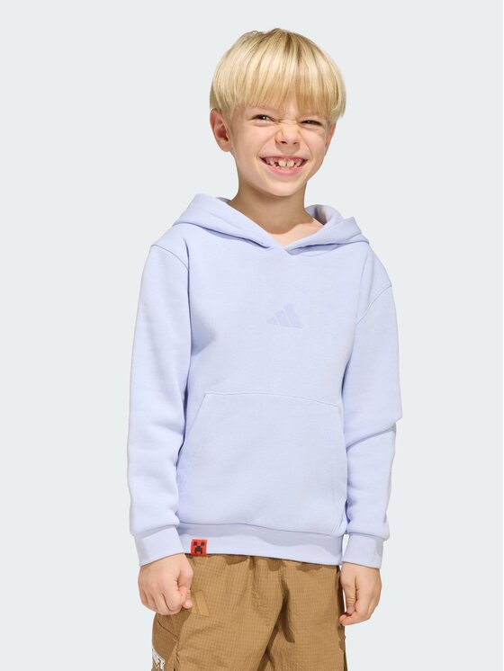 adidas adidas Bluza techniczna Minecraft Granatowy Regular Fit