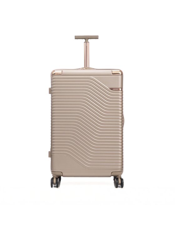 Semi Line Semi Line Μεγάλη Βαλίτσα T5808-5 Χρυσό