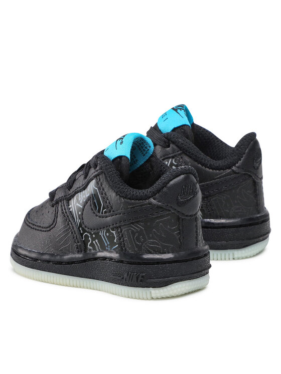 Nike Nike Sneakersy Force 1 DN1436 001 Czarny