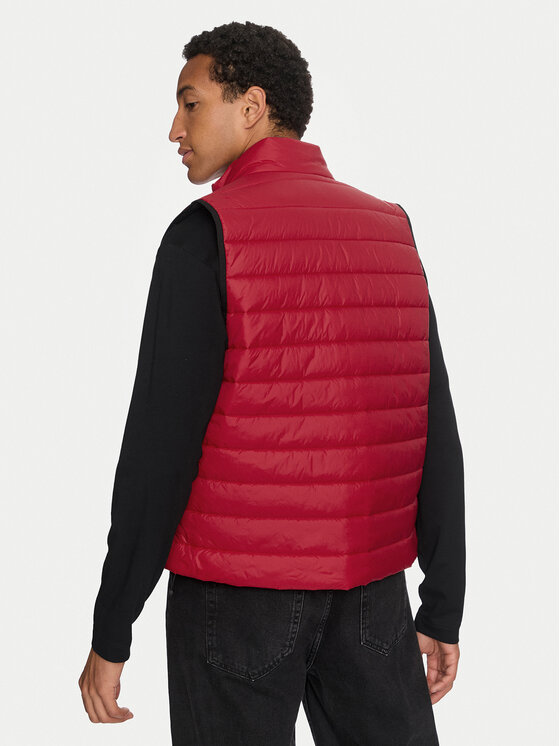 HUGO Hugo Prsluk Brentino2431 50517743 Crvena Regular Fit