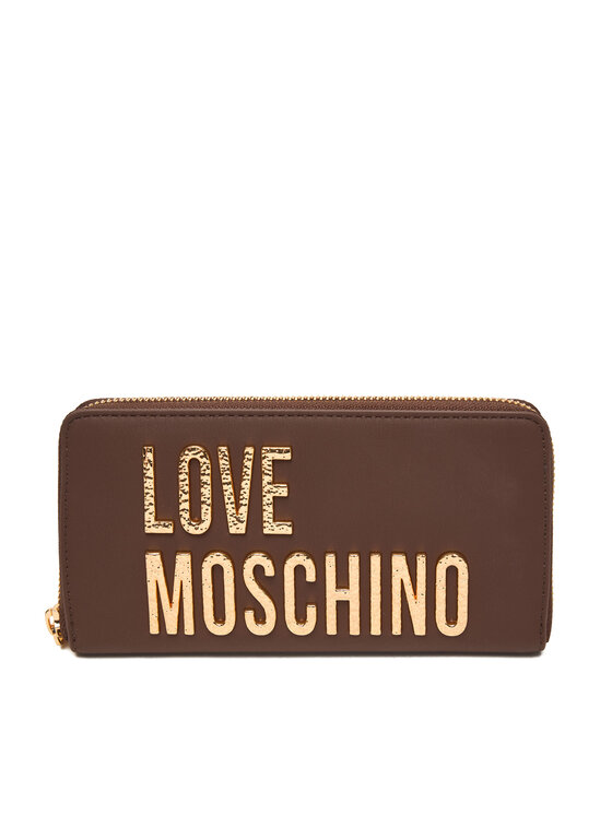 LOVE MOSCHINO LOVE MOSCHINO Великий жіночий гаманець JC5692PP0NKD031A Коричневий