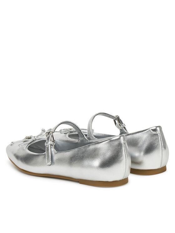 Guess Guess Balerinos FLJKAY LEM02 Sidabrinė