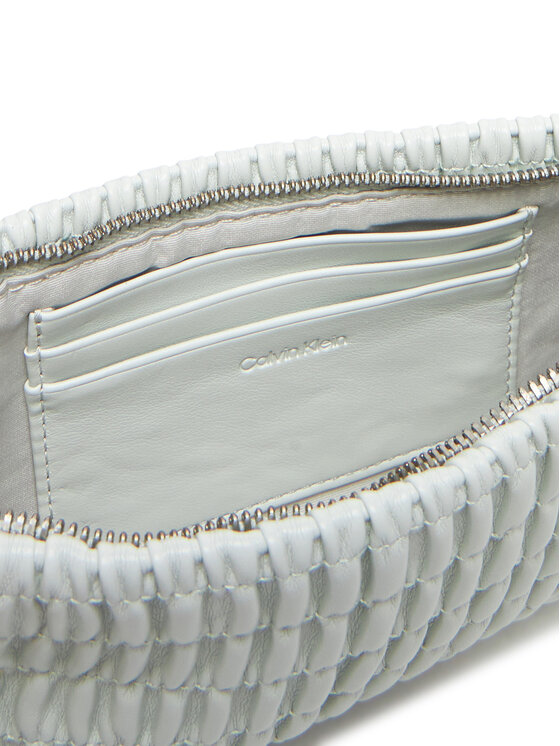 Calvin Klein Jeans Calvin Klein Jeans Ročna torba Rouched Zip Top Bag LV04K3090G Siva