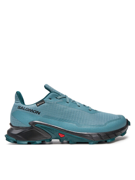 Salomon Skriešanas apavi Alphacross 5 Gore-Tex L47595000 Pelēks