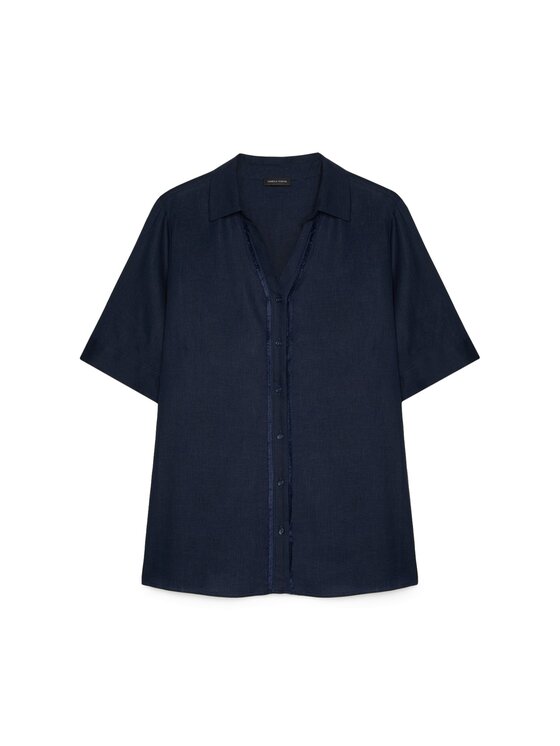 Fiorella Rubino Fiorella Rubino Koszula 5059T001465N034 Niebieski Boxy Fit