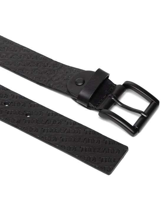 Trussardi Trussardi Muški remen Belt Full Logato 71L00128 Crna