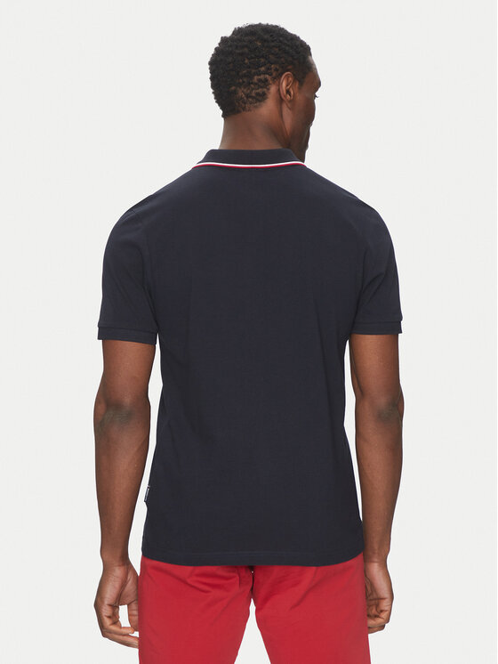Hechter Paris Hechter Paris Polo marškinėliai 74018 151902 Tamsiai mėlyna Regular Fit