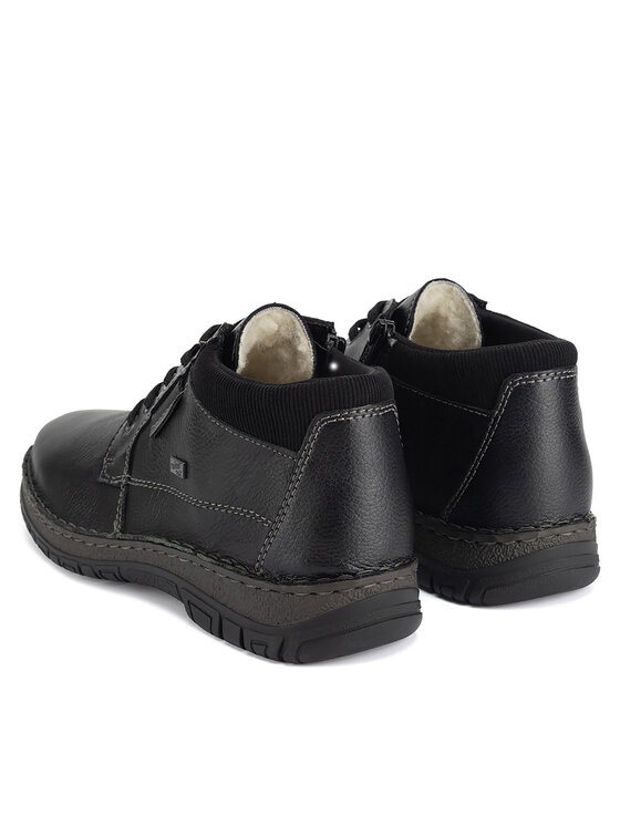Rieker Rieker Schnürschuhe 05102-00 Schwarz