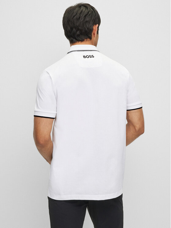 BOSS Boss Polokošile Paddy Pro 50469102 Bílá Regular Fit