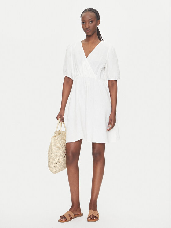 Pieces Pieces Nyári ruha Sastina 17156475 Fehér Regular Fit