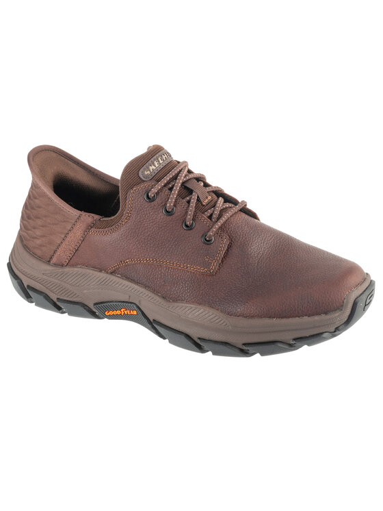 Skechers Skechers Sneakersy Skechers Slip-Ins: Respected - Garrett Brązowy
