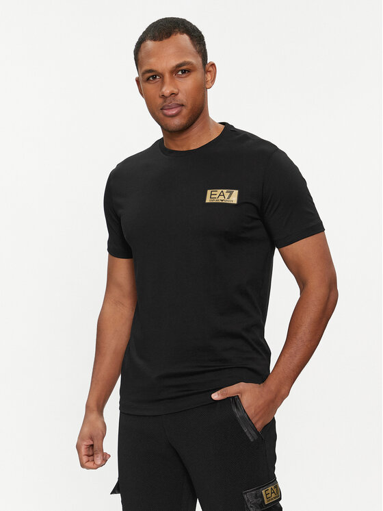 EA7 Emporio Armani EA7 Emporio Armani T-shirt 3DPT07 PJM9Z 1200 Nero Regular Fit