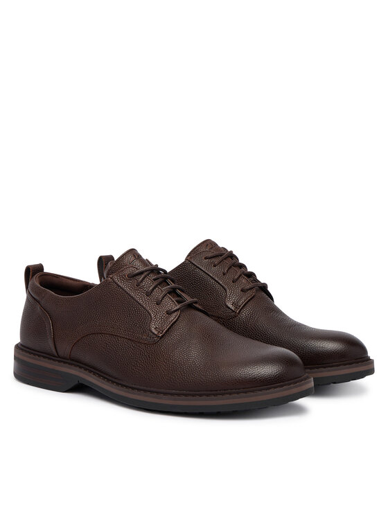 Clarks Clarks Halbschuhe Aldwin 2 Derby 26327155 Braun
