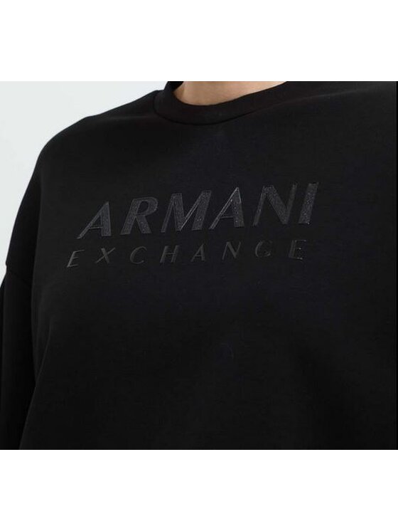 Armani Exchange Armani Exchange Bluza 3DYM78 YJEPZ 1200 Czarny Regular Fit