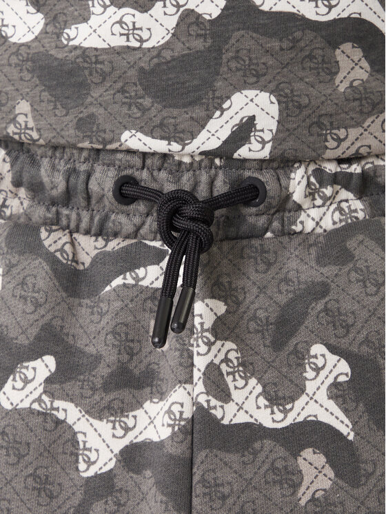 Guess Guess Spodnie dresowe Z6RB02 K9YI1 Szary Regular Fit