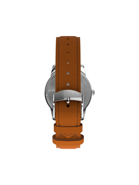 Timex Timex Часовник Easy Reader Classic TW2W54600 Кафяв