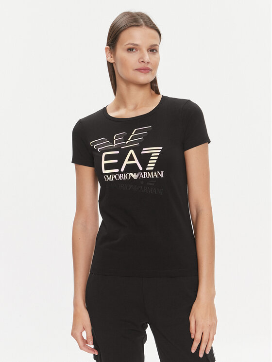 Női Póló EA7 Emporio Armani, Méret: XS, Fekete, 3DTT30 TJFKZ 1200