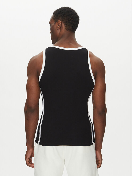 Karl Kani Karl Kani Tank-Top Ellipse 60310051 Schwarz Slim Fit