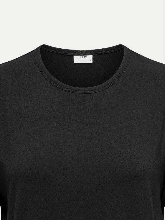 JDY JDY Футболка Mila 15330819 Чорний Regular Fit