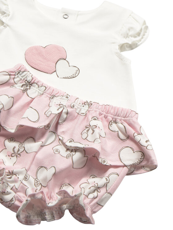 Mayoral Mayoral Komplekti kuuluvad 2 t-särki ja 2 paari šortse 1642 Roosa Regular Fit