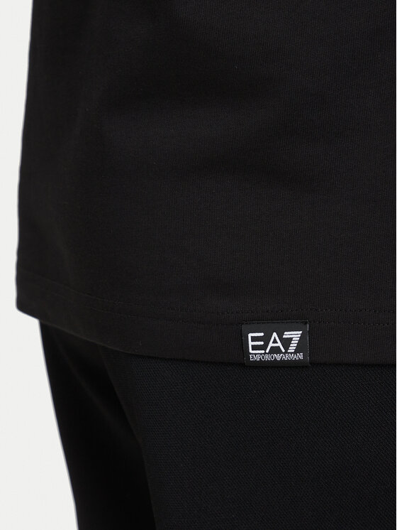 EA7 Emporio Armani EA7 Emporio Armani Тишърт 7M002131 AF12957 UC001 Черен Regular Fit