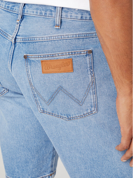 Wrangler Wrangler Pantaloncini di jeans Frontier W16W73Z33 112331084 Blu Regular Fit