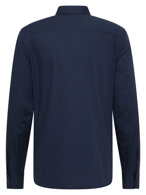 Mustang Košeľa Canton 1016238 Tmavomodrá Slim Fit